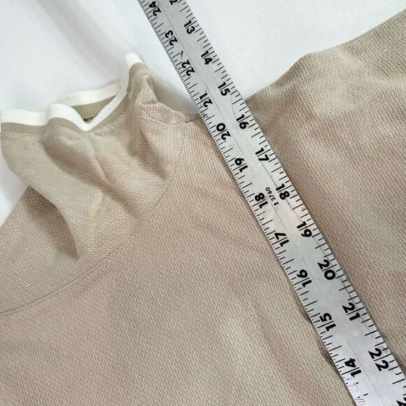 Ted Baker Bowker Shirt Mens 3 Medium Tan Crewneck New Classic Clean Pullover - Picture 7 of 9